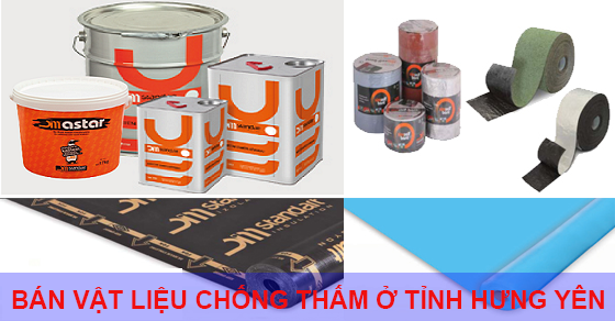Tổng đại lý phân phối vật liệu chống thấm Standart ở Hưng Yên