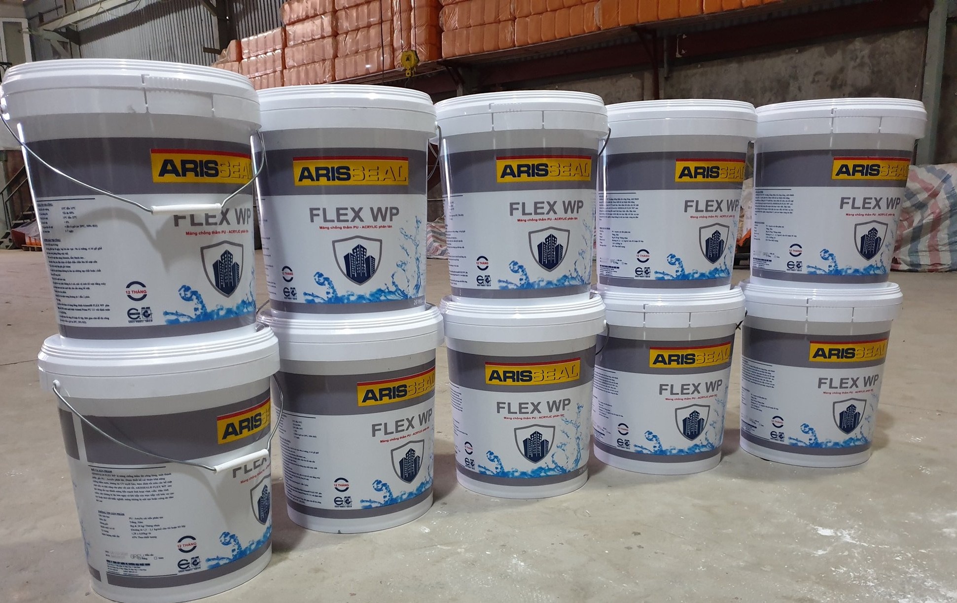 ARISSEAL FLEX WP - Màng chống thấm Polyurethane - Acrylic phân tán